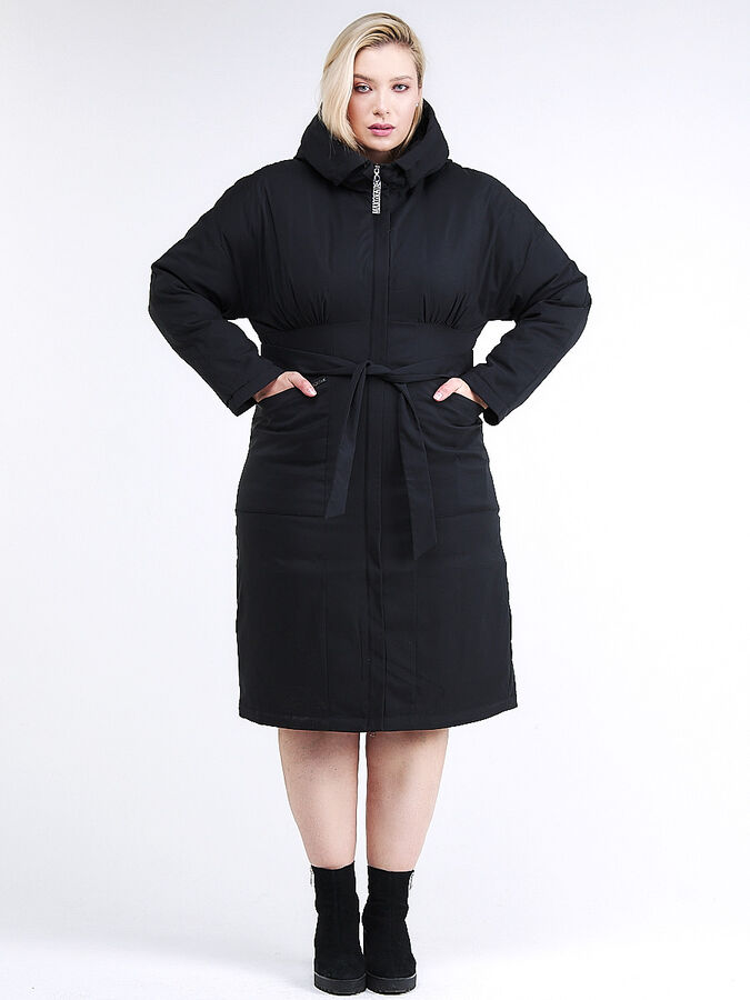 MTFORCE Куртка зимняя женская классическая черного цвета 110-905_701Ch
