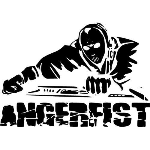 Хардкор 3д. Angerfist логотип. Наклейки Angerfist. Панк трафареты. Наклейки хардкор.