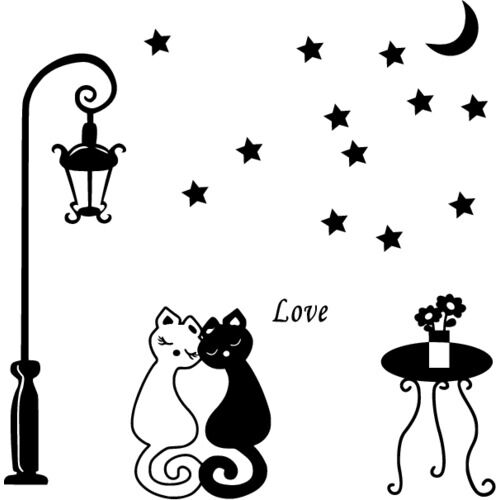 Ключи под фонарем. Котик с фонарем. Кот на фонарном столбе. Трафарет уличного фонаря на стену. Наклейки на стену фонарный столб.