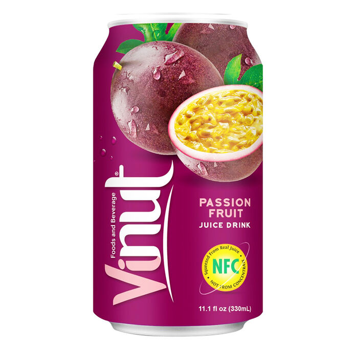 Vinut Напиток безалкогольный негазированный со вкусом маракуйи 330мл