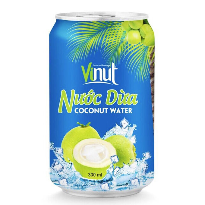 Vinut Напиток безалкогольный негазированный со вкусом кокоса 330мл