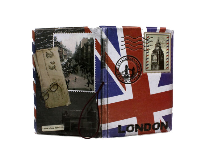 Обложка для паспорта и автодок-ов 3в1 Лондон 491525