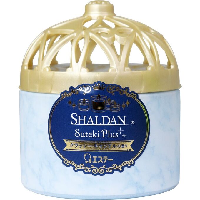 ST Гелевый освежитель воздуха Shaldan (для комнаты и туалета) «Элегантная свеча» 260 гр.