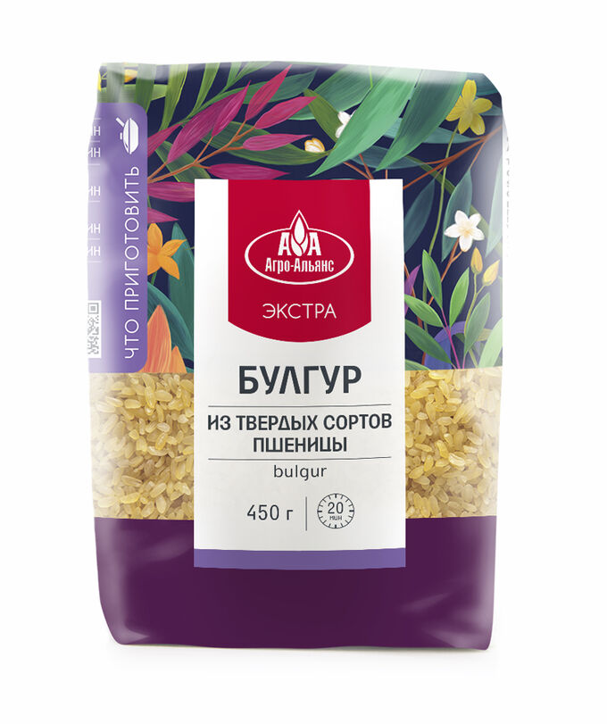 Агро-Альянс Агроальянс Экстра Пшеничная Булгур 450г.