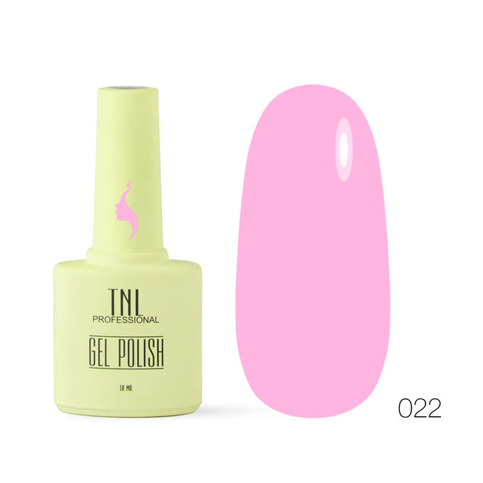 TNL Professional Гель-лак TNL 8 Чувств №022 - персидский розовый (10 мл.)