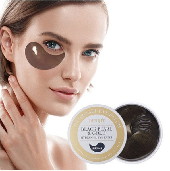 PETITFEE Гидрогелевые патчи для кожи вокруг глаз с черным жемчугом Black Pearl &amp; Gold Hydrogel Eye Patch