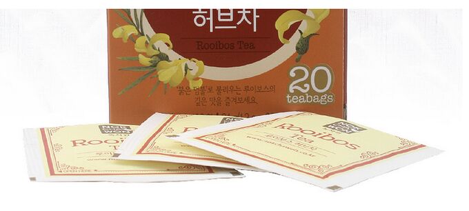 Красный чай Ройбуш Rooibos Nokchawon, Корея