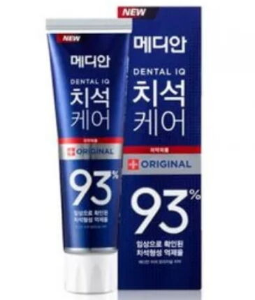 Зубная паста для всей семьи с цеолитом Median Dental IQ 93% Original, Ю.Корея, 20г