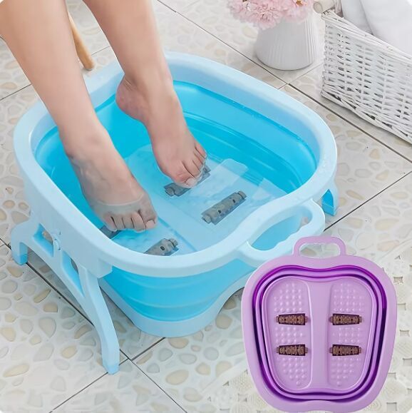 Ванночка для ног с массажными роликами