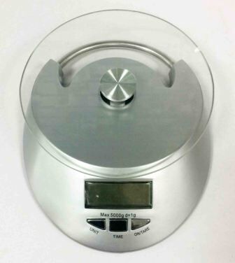 Весы кухонные KE-4  (до 5 кг), 1*CR2032 /