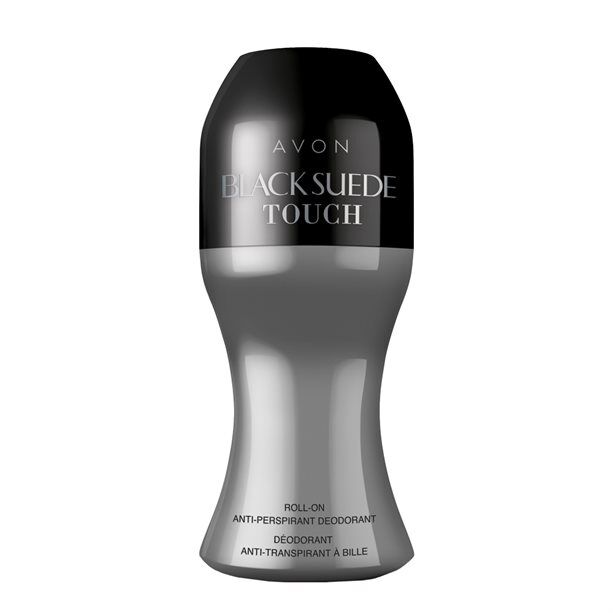 Avon Дезодорант-антиперспирант с шариковым аппликатором Black Suede Touch, 50 мл