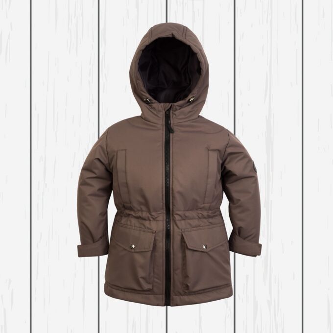 Куртка детская демисезон арт.70-035-коричневый