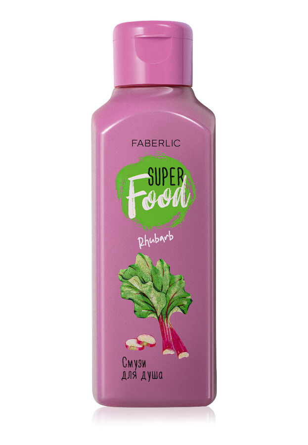 Faberlic Гель-смузи для душа «Ревень» SuperFood