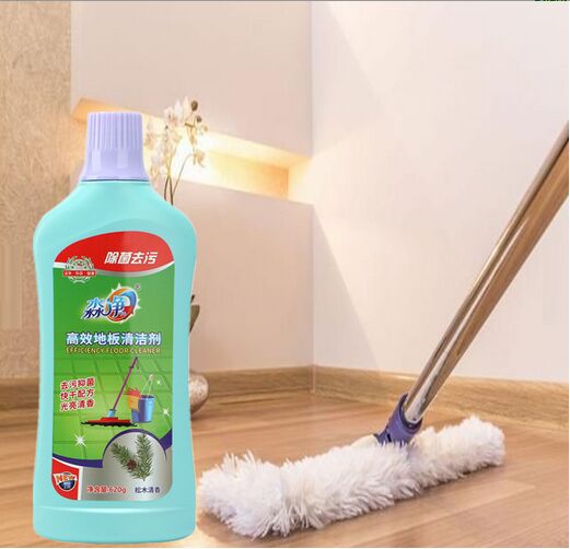 Weiqi Средство для мытья полов быстросохнущее с хвойными фитанцидами (Освежающий антибактериальный эффект, отличное очищение), 620 мл.