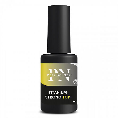 Patrisa Nail Titanium Strong Тоp- топ для гель-лака без липкого слоя