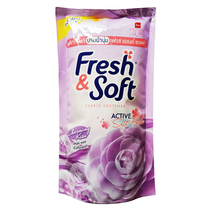 LION &quot;Essence Fresh &amp; Soft&quot; Кондиционер для белья 600мл &quot;Violet Romanc&quot; (м.у.) /24шт/Таиланд