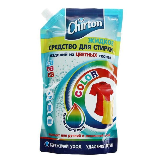 Жидкость для стирки цветных тканей Chirton 1000мл