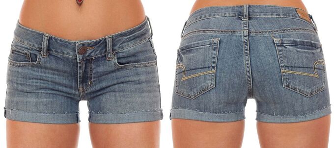 Джинсовые шорты American Eagle