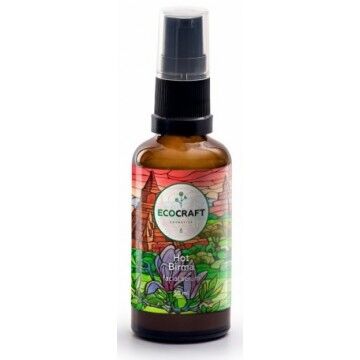 EcoCraft. Натуральный серум (сыворотка) для сухой и нормальной кожи с витаминами и гиалуроновой кислотой &quot;Горячая Бирма&quot;, 50 мл.