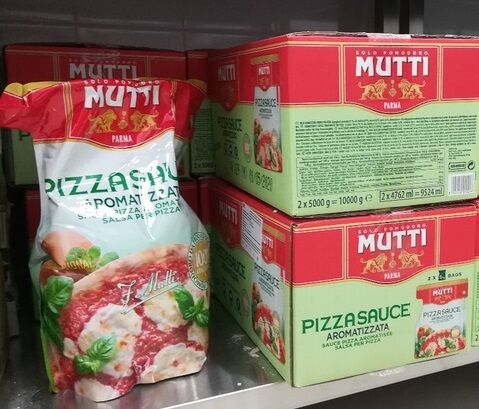 Mutti &quot;Томатный соус для пиццы ароматизированный  &quot;&quot;Мутти&quot;&quot; пакет (5,000 кг)