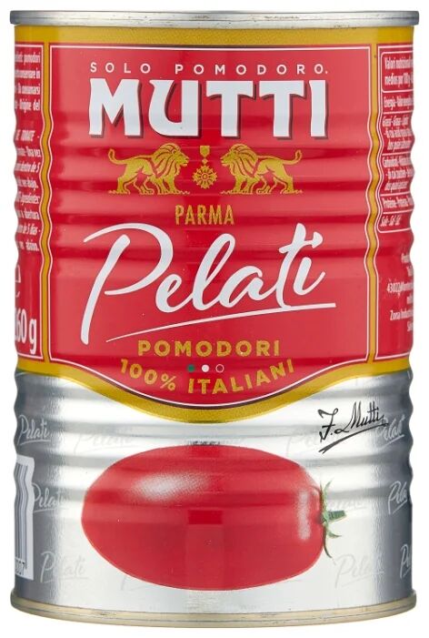 Mutti &quot;Томаты очищенные целые в томатном соке &quot;&quot;Мутти&quot;&quot; (0,400 кг) ж/б