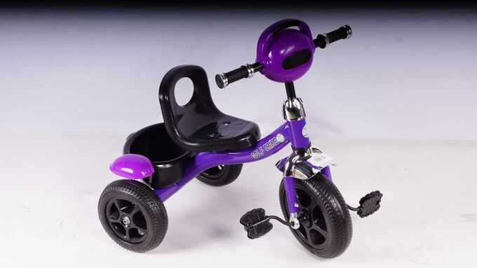 Велосипед 3-х колесный  GOLF TRIKE T-601 (1/5) фиолетовый (упаковка 5шт)