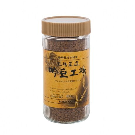 Кофе Seiko растворимый Freeze Dry 100г ст/б 1*24