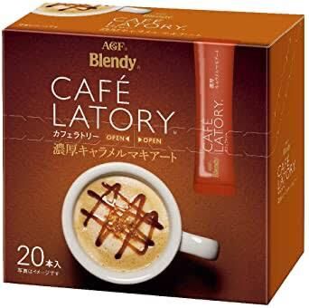 Кофейный напиток карамельный маккиато CAFE LATORY в стиках 18p