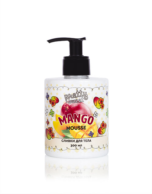 Сливки для тела с ароматом манго