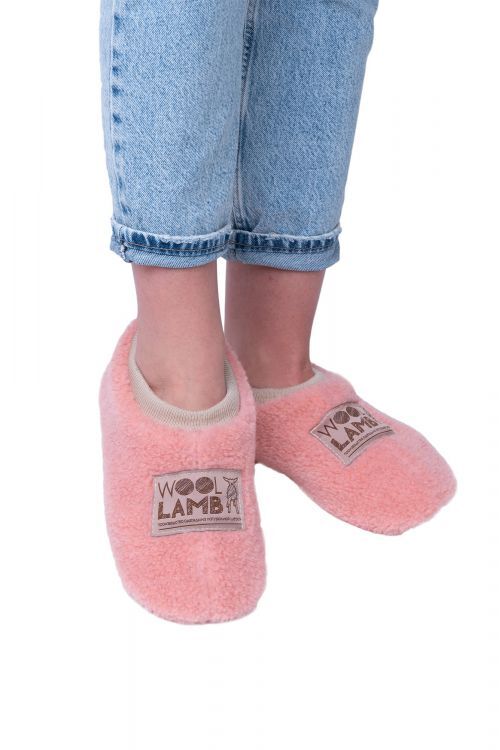 WOOLLAMB УГГИ UGG MINI WOOL цвет Лосось 38-39