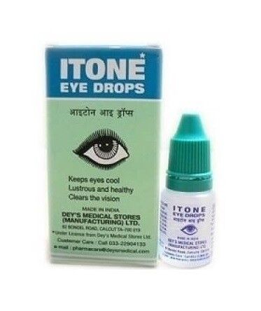 Айтон (капли для глаз) Itone Eye Drops Dey&#039;s Medical Stores 10 мл.