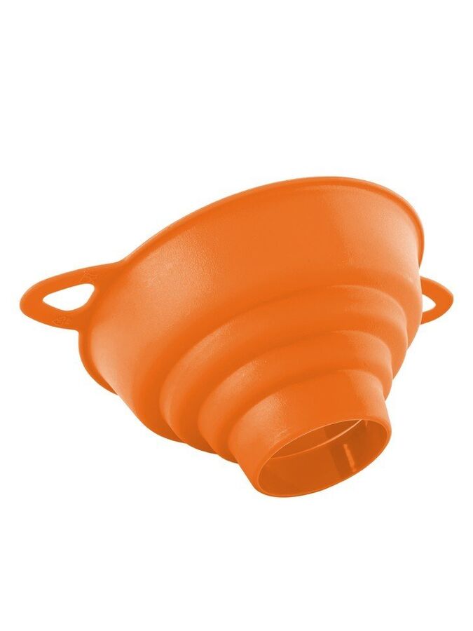 Воронка для банок Комфорт +, 4 диаметра, оранжевая