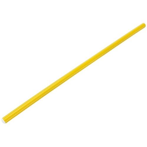 Палка гимнастическая 80 см. цв. желтый