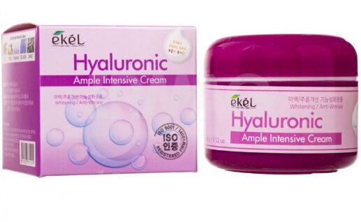 Ekel cosmetics Ekel Ample Intensive Cream Hyaluronic - Крем для лица с гиалуроновой кислотой 100гр