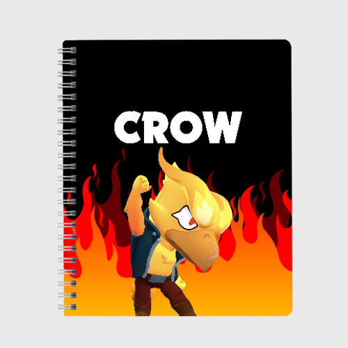 VseMaykiRu Тетрадь «BRAWL STARS CROW PHOENIX»