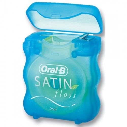 Нить межзубная мятная Oral-B Satin Floss, 25 м