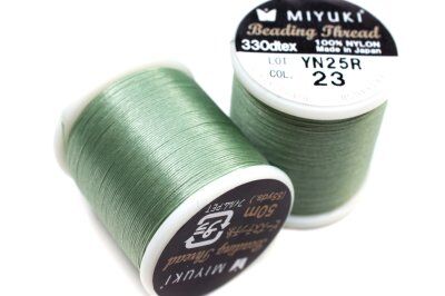 Нить для бисера Miyuki Beading Thread, длина 50 м, цвет 23 карибский, нейлон, 1030-275, 1шт