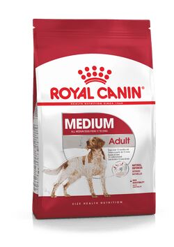 MEDIUM ADULT (МЕДИУМ ЭДАЛТ)
Питание для взрослых собак в возрасте от 12 месяцев до 7 лет 15 кг