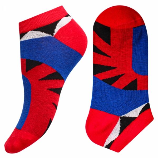 Носки мужские хлопковые укороченные &quot; Super socks A162-1 &quot; синие/красные р:40-45