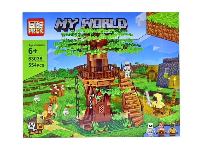 Конструктор My World Minecraft  554 детали, арт. 63038