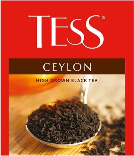 Чай Тесс Ceylon black tea в п/э уп. для Horeka 2г 1/100/10