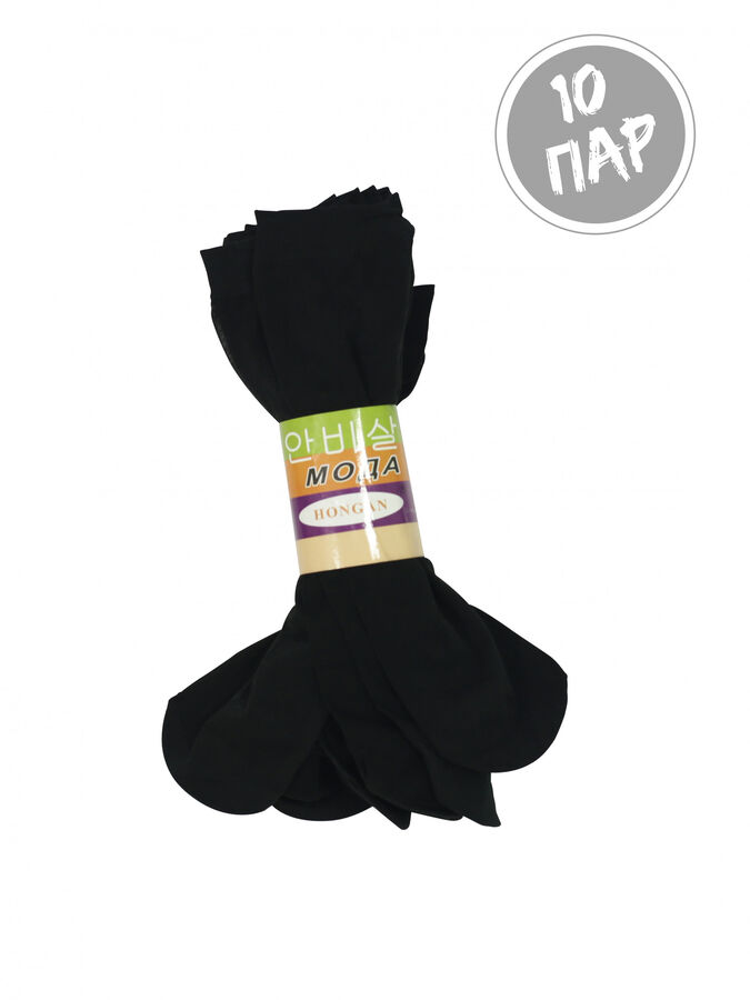 Носки капроновые женские &quot;Fashion Socks&quot; черные