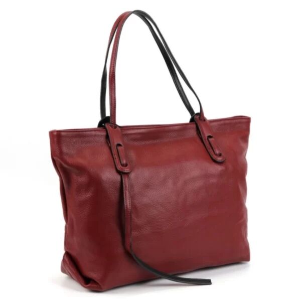 Женская кожаная сумка Вайн Ред