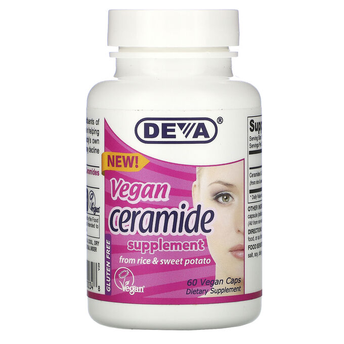 Deva, Vegan Ceramide, 60 Vegan Caps