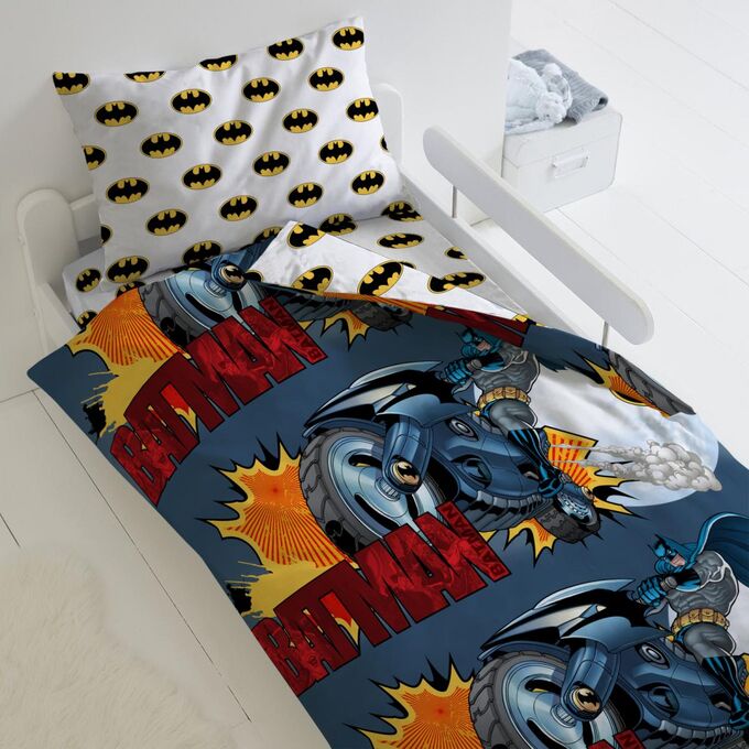 Комплект постельного белья &quot;Бэтмен&quot; &quot;Бэтмен&quot; 1,5 сп.