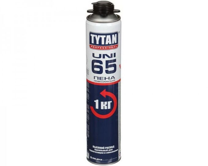 Проф. пеногерметик Tytan Tytan Professional 65 UNI 750 мл (12/уп)