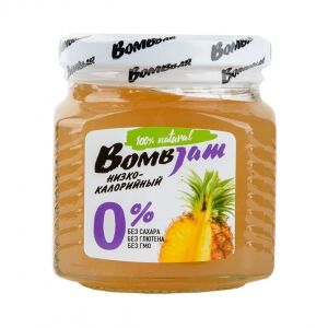 Джем низкокалорийный Bombjam ананас 250 гр.