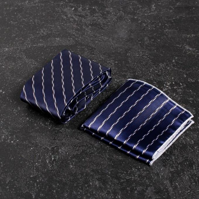 СИМА-ЛЕНД Подарочный набор «Лучшему во всем!»: галстук и платок. МИКС