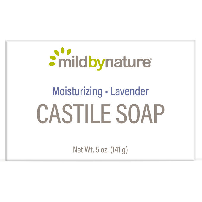 Mild By Nature, Кастильское мыло с ароматом лаванды, 141 г (5 унций)