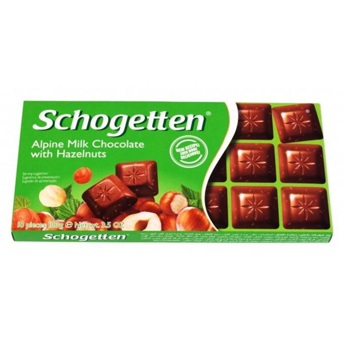 ШОК плитка Schogetten Black White 100г